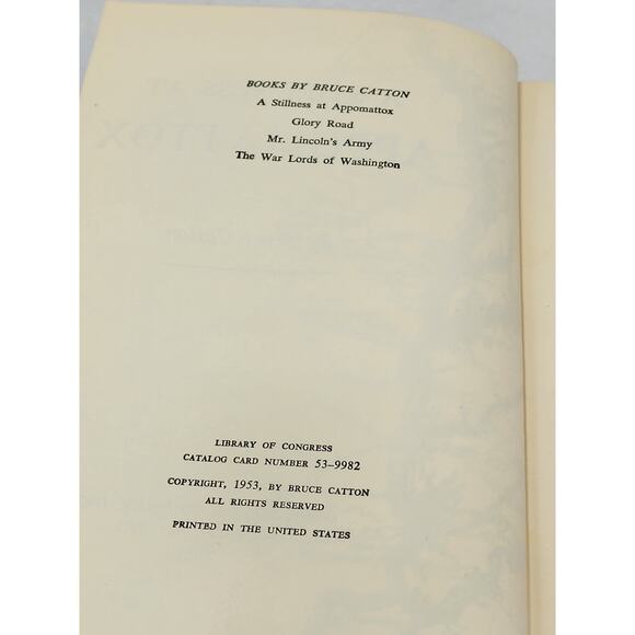 A Stillness At Appomattox By Bruce Catton Pulitzer Prize History Vintage 1957 - Picture 8 of 10